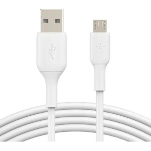 Belkin USB Micro-B 1m Branco - Cabo USB Belkin USB Micro-B 1m Branco - Cabo USB