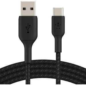 Belkin USB Cable - 1m, Black - USB-C & USB-A Belkin USB Cable - 1m, Black - USB-C & USB-A