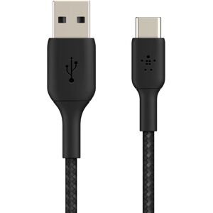Belkin USB Cable - 3m Black - USB Type-A to USB Type-C Belkin USB Cable - 3m Black - USB Type-A to USB Type-C