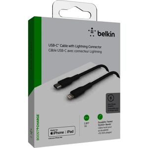 Belkin CAA004BT1MBK Lightning Cable - 1m - Black Belkin CAA004BT1MBK Lightning Cable - 1m - Black