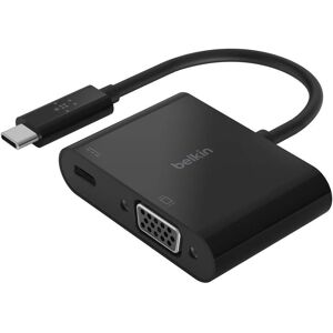 Belkin USB-C to VGA & Charge Adapter - Black Belkin USB-C to VGA & Charge Adapter - Black