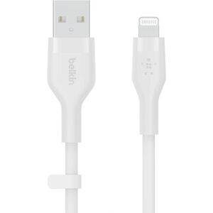 Belkin CAA008BT1MWH 1m Wit Lightning Kabel Belkin CAA008BT1MWH 1m Wit Lightning Kabel