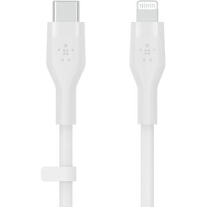 Belkin CAA009BT1MWH Lightning-kabel - 1m Wit Belkin CAA009BT1MWH Lightning-kabel - 1m Wit