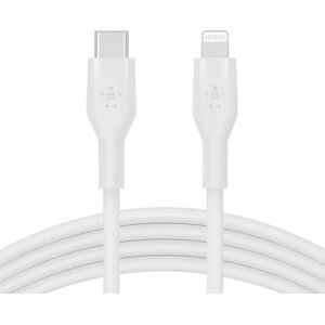 Belkin CAA009BT2MWH USB-C to Lightning Cable - 2m White Belkin CAA009BT2MWH USB-C to Lightning Cable - 2m White