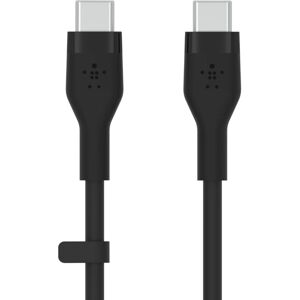 Belkin Flex USB C Kabel - 60W Snabbladdning - Svart Belkin Flex USB C Kabel - 60W Snabbladdning - Svart