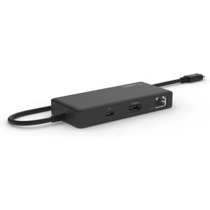 Belkin USB-C 4K Hub - 5 Ports - Black Belkin USB-C 4K Hub - 5 Ports - Black