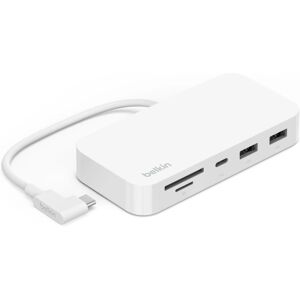 Belkin INC011btWH USB 3.2 Gen 1 Tipo-C Blanco - Concentrador USB Belkin INC011btWH USB 3.2 Gen 1 Tipo-C Blanco - Concentrador USB