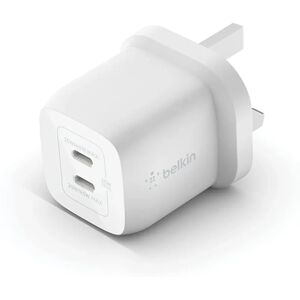 Belkin WCH011myWH 45W Dual USB-C Wall Charger - Charger Belkin WCH011myWH 45W Dual USB-C Wall Charger - Charger