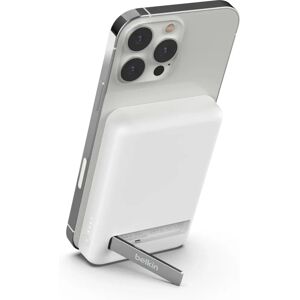 Power Bank Belkin 5000mAh MagSafe Sans Fil Blanc - Publicité Power Bank Belkin 5000mAh MagSafe Sans Fil Blanc - Publicité