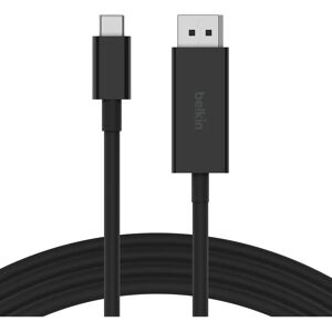 Belkin USB-C to DisplayPort Cable Adapter - 2m Black Belkin USB-C to DisplayPort Cable Adapter - 2m Black