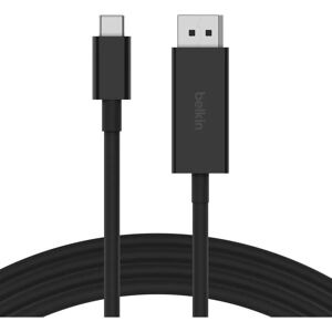Belkin USB-C to DisplayPort Cable Adapter - 2m Black Belkin USB-C to DisplayPort Cable Adapter - 2m Black