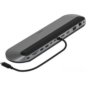 Belkin Inc014BTSGY Laptop Dock/Port Replicator - USB 3.2 Gen 2 Type-C - Black, Grey Belkin Inc014BTSGY Laptop Dock/Port Replicator - USB 3.2 Gen 2 Type-C - Black, Grey