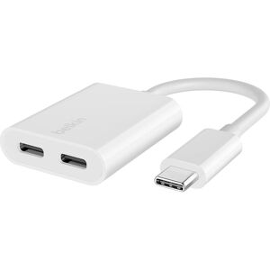 Belkin F7U081BTWH USB-C Hub - White Belkin F7U081BTWH USB-C Hub - White