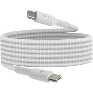 Belkin BoostCharge USB Cable - 2m, White, USB-C Belkin BoostCharge USB Cable - 2m, White, USB-C