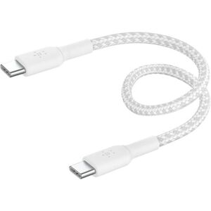 Belkin BoostCharge USB Cable - 15cm - White - USB 2.0 Belkin BoostCharge USB Cable - 15cm - White - USB 2.0