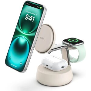 Ασύρματος φορτιστής Belkin Qi2 - Γρήγορα 25W, Πολλαπλές Συσκευές Ασύρματος φορτιστής Belkin Qi2 - Γρήγορα 25W, Πολλαπλές Συσκευές