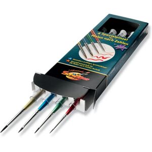 Schipper 605020536 Paintbrush Set - Sizes 3, 2, 1, 2/0 Schipper 605020536 Paintbrush Set - Sizes 3, 2, 1, 2/0