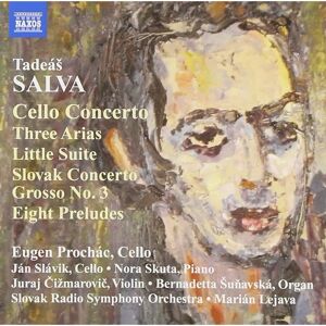 NAXOS Eugen Proch - Cello Concerto / Three Arias / Little Suite - Classical Music CD NAXOS Eugen Proch - Cello Concerto / Three Arias / Little Suite - Classical Music CD