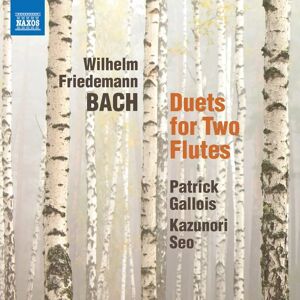 Wilhelm Friedemann Bach Duets for Two Flutes - Music CD Wilhelm Friedemann Bach Duets for Two Flutes - Music CD