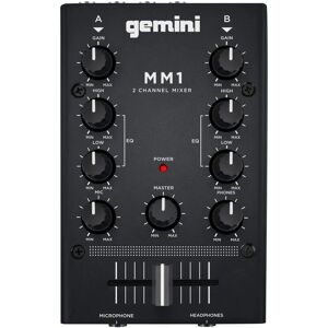 Gemini MM1 2-Channel DJ Mixer - DJ Equipment Gemini MM1 2-Channel DJ Mixer - DJ Equipment
