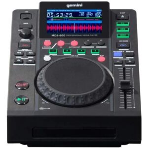 Lecteur multimédia professionnel Gemini MDJ-600 avec écran couleur - Équipement DJ Lecteur multimédia professionnel Gemini MDJ-600 avec écran couleur - Équipement DJ