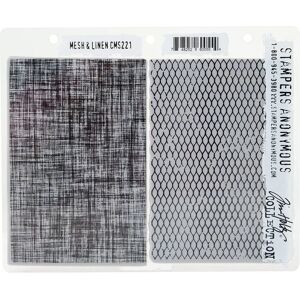 Tim Holtz Mesh & Linen Stamps - Stamps Tim Holtz Mesh & Linen Stamps - Stamps