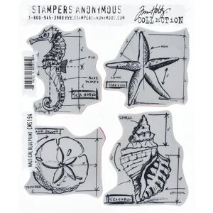 Tim Holtz Nautical Blueprint Stampers Anonymous - Stamps for Crafts Tim Holtz Nautical Blueprint Stampers Anonymous - Stamps for Crafts