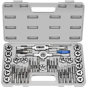GOTRAYS - M3-M12 Die Set - 40pc - Premium Steel - Tap and Die Set GOTRAYS - M3-M12 Die Set - 40pc - Premium Steel - Tap and Die Set