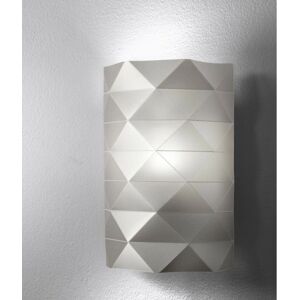 Lámpara de Pared Moderna Plata Linea Zero - Diseño de Mosaico Inspirado en Arte Lámpara de Pared Moderna Plata Linea Zero - Diseño de Mosaico Inspirado en Arte