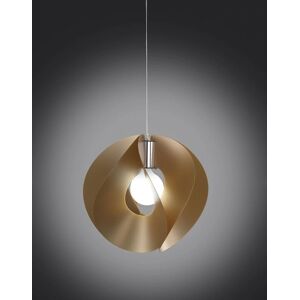 Lampadario a Sospensione Linea Zero - Moderna Finitura Oro Lampadario a Sospensione Linea Zero - Moderna Finitura Oro