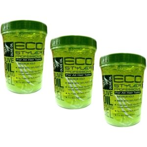 Eco Style Gel de Coiffage à l'Huile d'Olive Max Hold 946ml - Gel capillaire - Publicité Eco Style Gel de Coiffage à l'Huile d'Olive Max Hold 946ml - Gel capillaire - Publicité