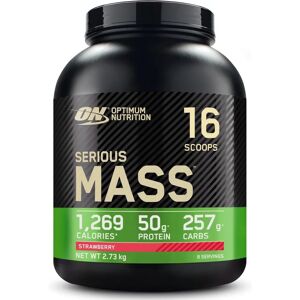 Optimum Nutrition Serious Mass (2727g) - 2727g Strawberry Optimum Nutrition Serious Mass (2727g) - 2727g Strawberry
