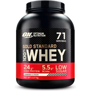 Optimum Nutrition Gold Standard 100% Whey - Cookies & Cream - Protein Powder Optimum Nutrition Gold Standard 100% Whey - Cookies & Cream - Protein Powder