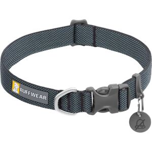 Ruffwear Dog Collar - Basalt Grey - Lightweight, Durable, Adjustable Ruffwear Dog Collar - Basalt Grey - Lightweight, Durable, Adjustable