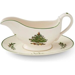 Spode Christmas Tree Stoneware Sauceboat - Festive Serveware Spode Christmas Tree Stoneware Sauceboat - Festive Serveware