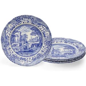 Spode Blue Italian Set of 4 Earthenware Side Plates - Side Plates Spode Blue Italian Set of 4 Earthenware Side Plates - Side Plates