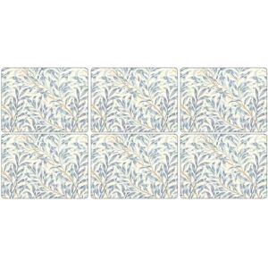Morris & Co. Willow Bough Blue Placemats Set of 6 - Placemat Morris & Co. Willow Bough Blue Placemats Set of 6 - Placemat