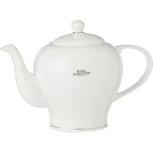 Royal Worcester Serendipity Platinum 4 Cup Teapot - White Royal Worcester Serendipity Platinum 4 Cup Teapot - White