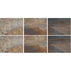 Pimpernel Earth Slate Design Placemats Set of 6 - Placemats Pimpernel Earth Slate Design Placemats Set of 6 - Placemats