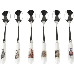 Wrendale Designs Animal Set Of 6 Tea Spoons Wrendale Designs Animal Set Of 6 Tea Spoons