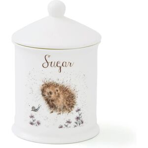 Royal Worcester Wrendale Hedgehog Sugar Canister - Multi-Colour Royal Worcester Wrendale Hedgehog Sugar Canister - Multi-Colour