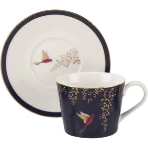 Sara Miller London Chelsea Collection Navy Tea Cup & Saucer - Tea Cup & Saucer Sara Miller London Chelsea Collection Navy Tea Cup & Saucer - Tea Cup & Saucer