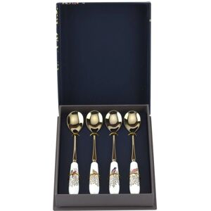 Sara Miller London Chelsea Collection Set of 4 Tea Spoons - Gold Sara Miller London Chelsea Collection Set of 4 Tea Spoons - Gold