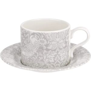 Morris & Co Strawberry Thief 10oz Tea Cup and Saucer - Tea Cup and Saucer Morris & Co Strawberry Thief 10oz Tea Cup and Saucer - Tea Cup and Saucer