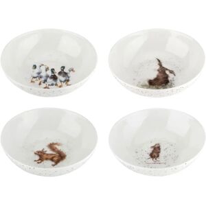 Wrendale Designs Set of 4 Bowls - Animal Collection Wrendale Designs Set of 4 Bowls - Animal Collection