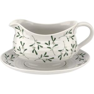 Sophie Conran Mistletoe Porcelain Gravy Boat - Festive Tableware Sophie Conran Mistletoe Porcelain Gravy Boat - Festive Tableware
