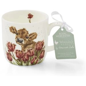 Wrendale Designs Bessie Cow Fine Bone China Mug - White/Multi Wrendale Designs Bessie Cow Fine Bone China Mug - White/Multi
