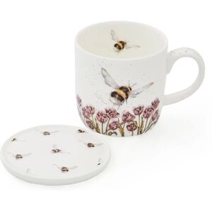 Wrendale Designs Bumble Bee Mug & Coaster Set - Wildlife Decor Wrendale Designs Bumble Bee Mug & Coaster Set - Wildlife Decor