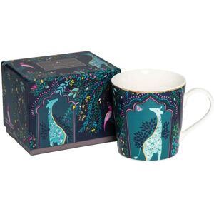 Sara Miller Midnight Blue Giraffe Mug - Fine China Tea Cup Sara Miller Midnight Blue Giraffe Mug - Fine China Tea Cup