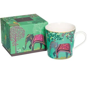 Sara Miller Light Jade Elephant Mug - Fine China Mug Sara Miller Light Jade Elephant Mug - Fine China Mug